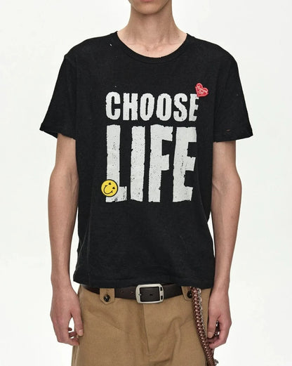T-shirt Choose Life Black