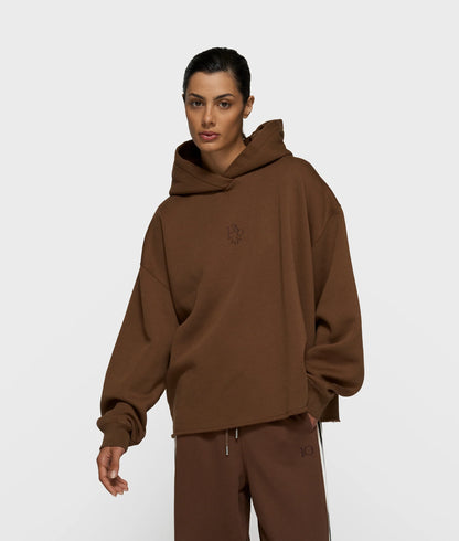 Hoodie Statement Truffle Brown