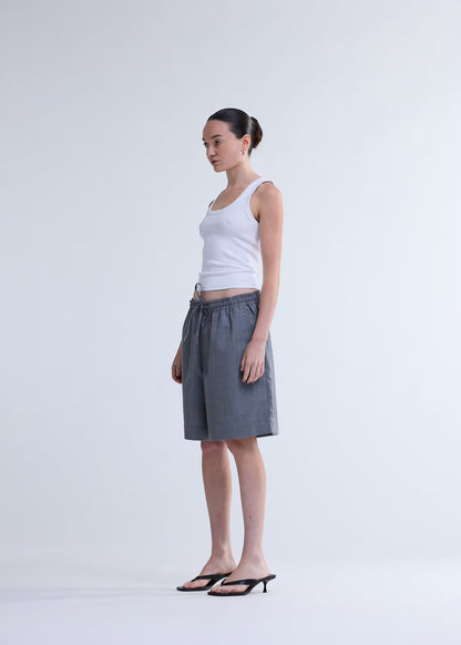 Shorts Work Grey & Pink