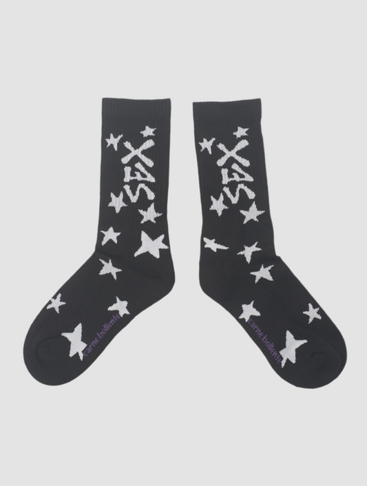 Socks SEX STAR Black