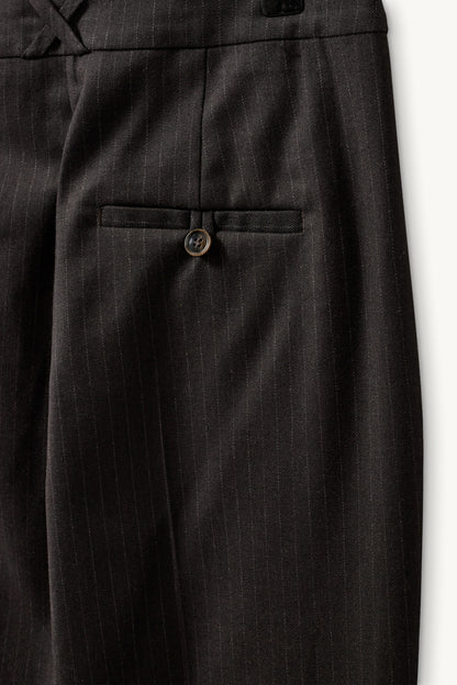 Pants Denver Pleat Chocolate