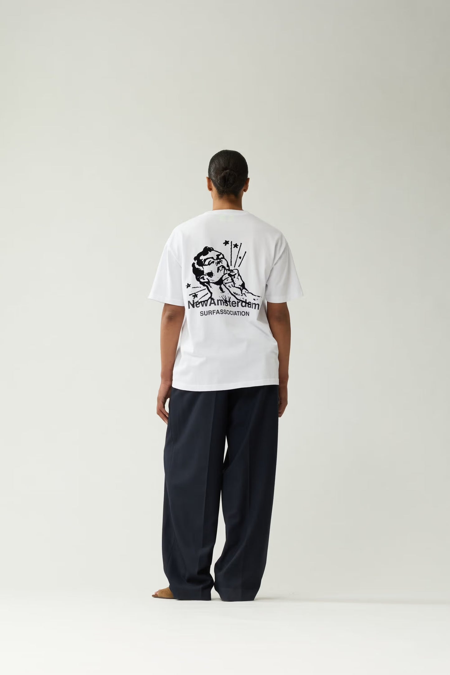 T-shirt Knocked White