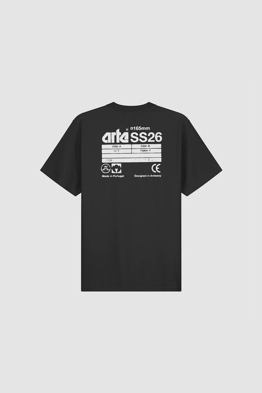 T-shirt SS26 Back Black