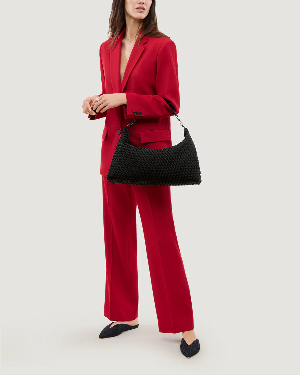 Bag Porto Half-moon Black