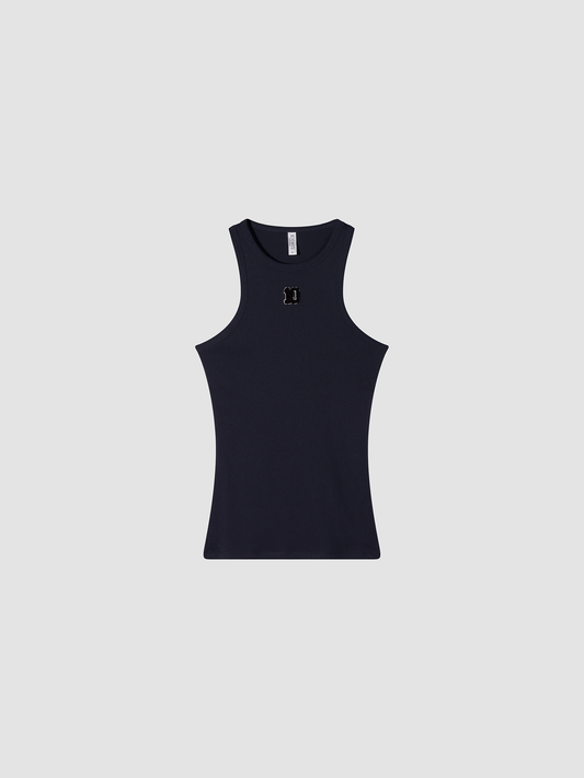 Tank Top Terry Dark Navy
