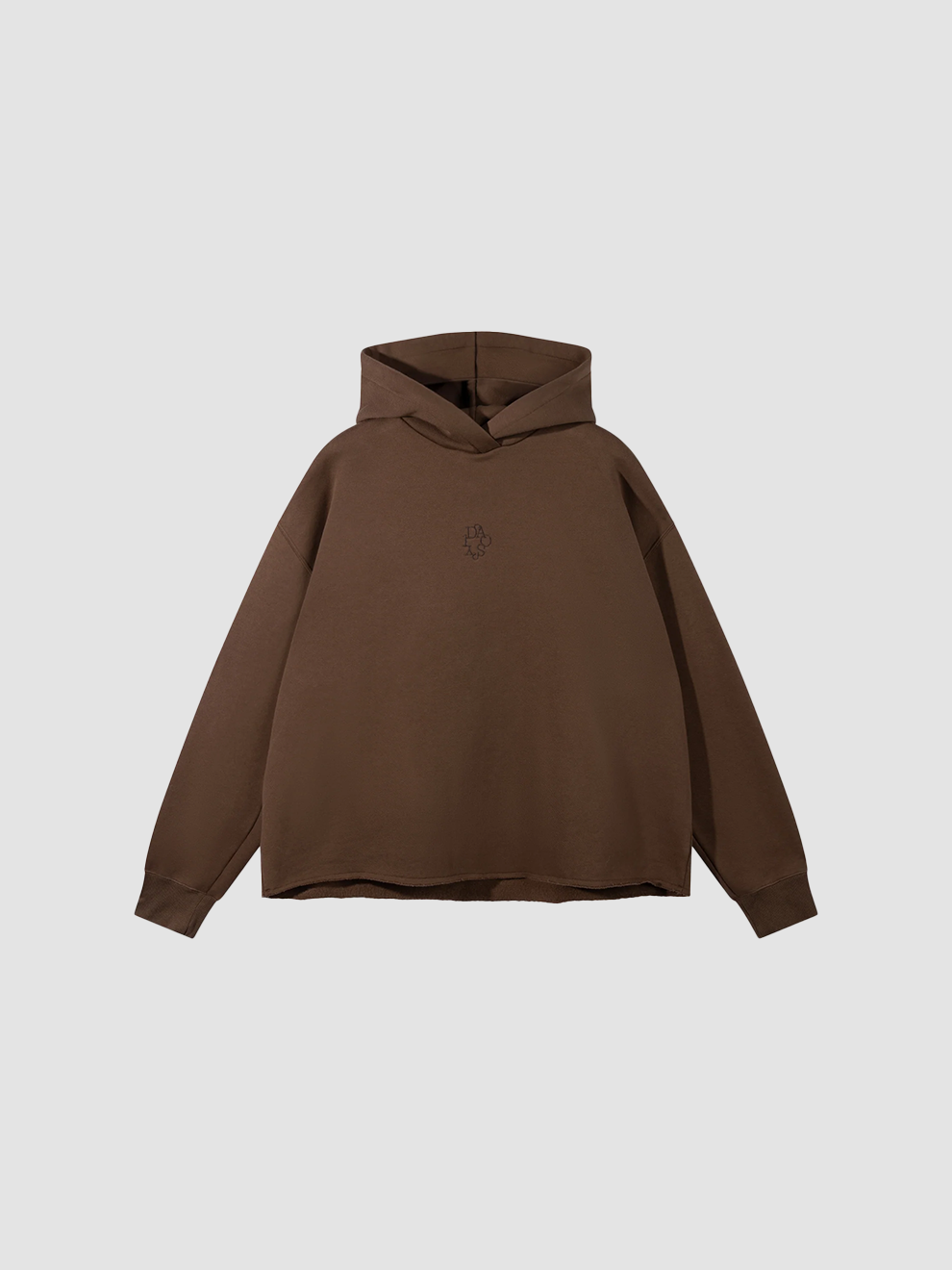 Hoodie Statement Truffle Brown