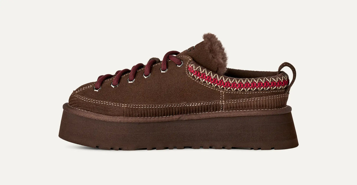 Slipper Lace-Up Burnt Cedar