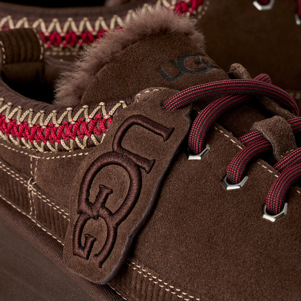 Slipper Lace-Up Burnt Cedar