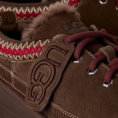 Slipper Lace-Up Burnt Cedar