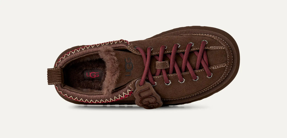 Slipper Lace-Up Burnt Cedar