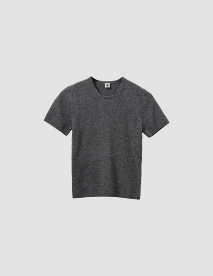 T-shirt Como Knit Grey Melange