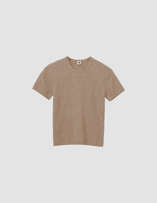 T-shirt Como Knit Camel