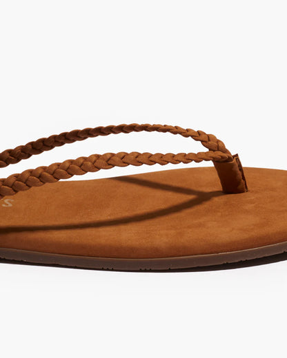 Flip Flops Lily Braid Camel