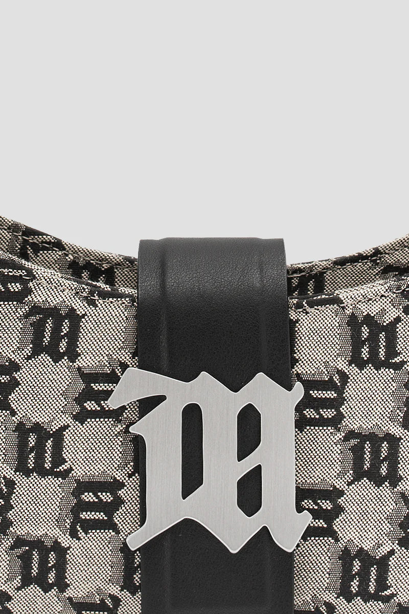 Bag Jacquard Monogram Mini Chain