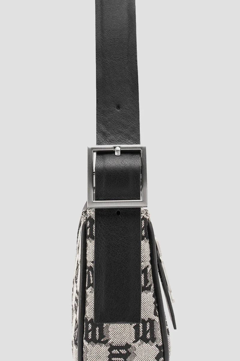 Bag Jacquard Monogram Mini Chain