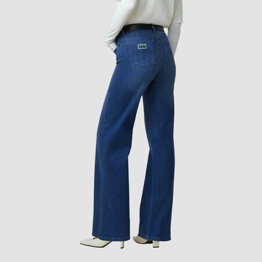 Jeans Palazzo Leia Teal