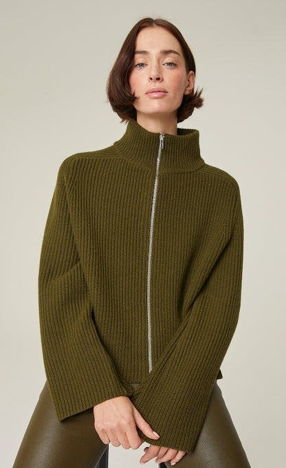Sweater Franziska Moss Green