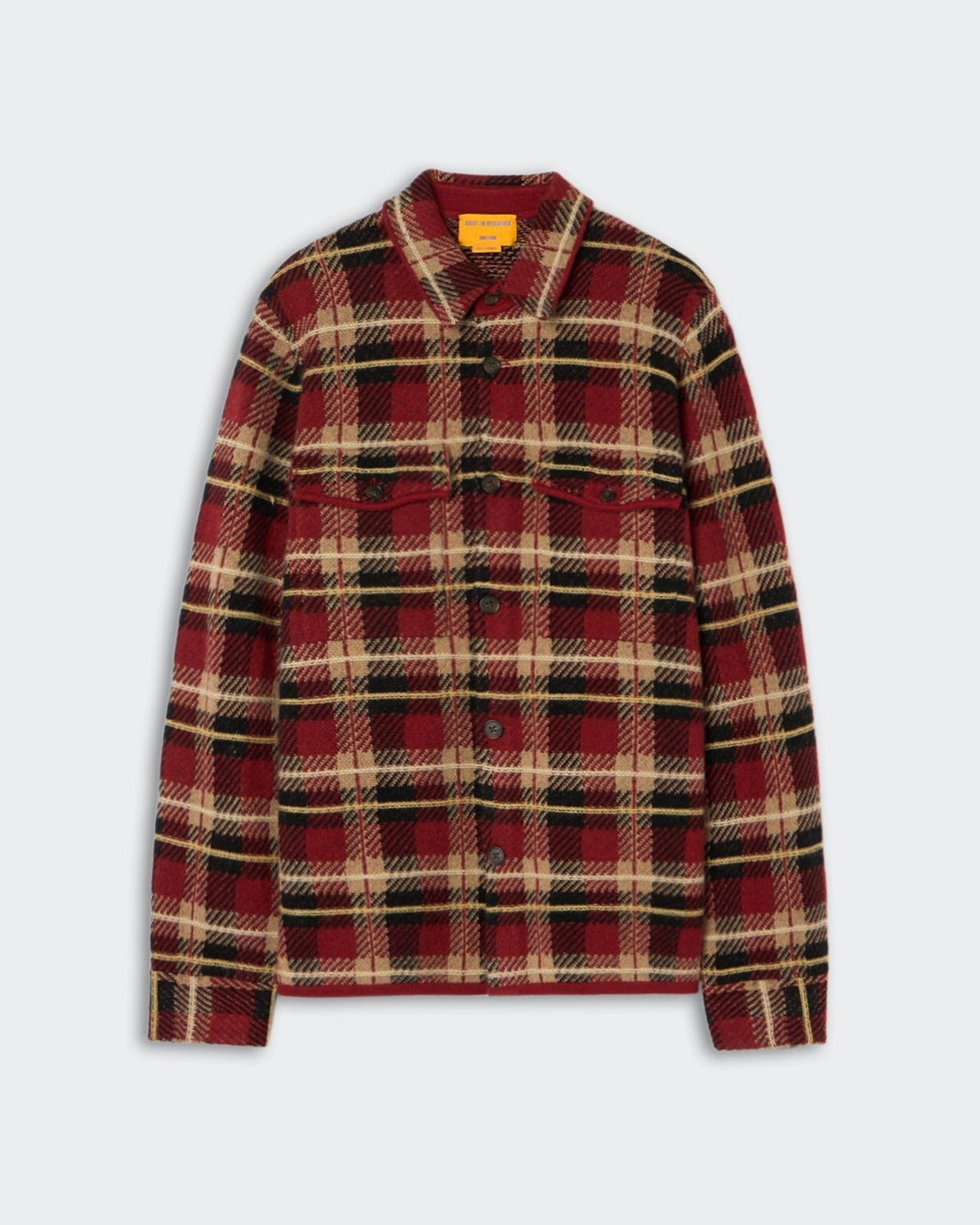Shirt Plaid Work Carmine