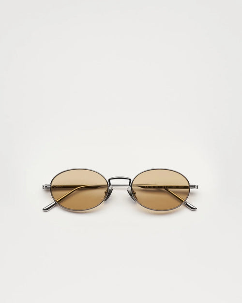 Sunglasses CC Titan Oval Silver