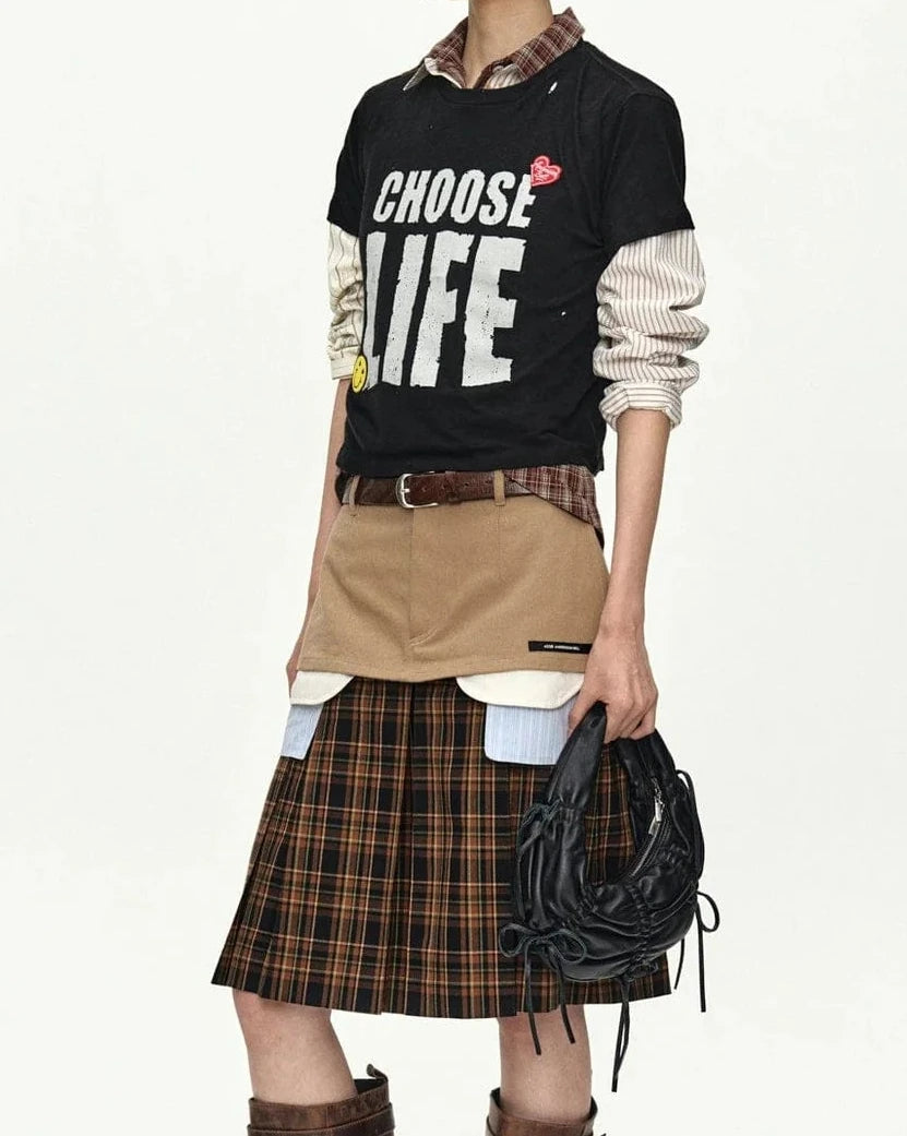 T-shirt Choose Life Black