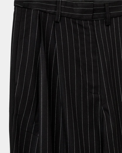Pants Carlotta Striped Black & White