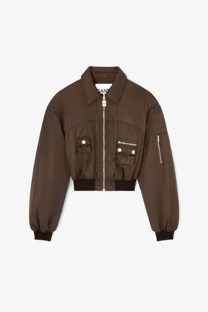 Bomber Jacket Duchesse Brown