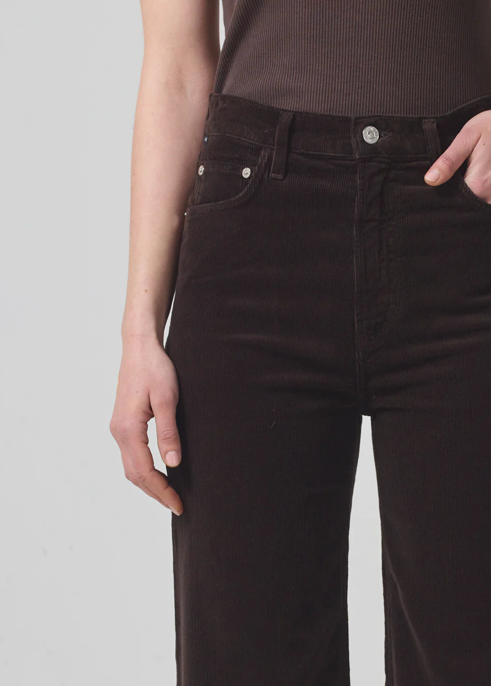 Jeans Paloma Baggy Corduroy Wood