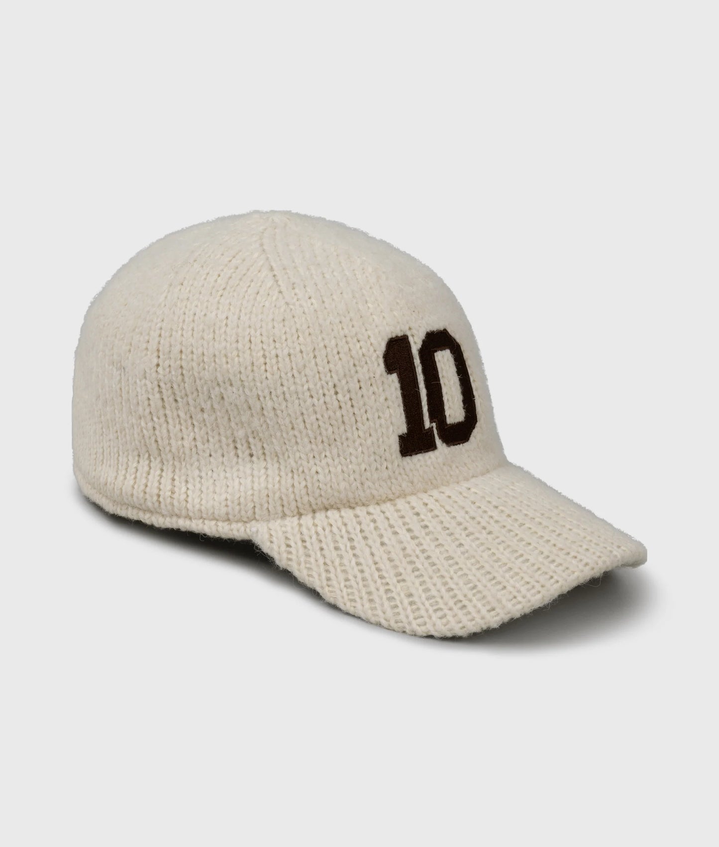 Cap Knit Baseball Pearl Cream