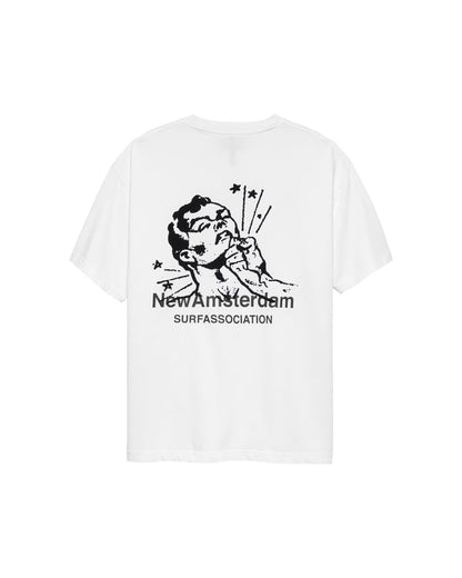 T-shirt Knocked White