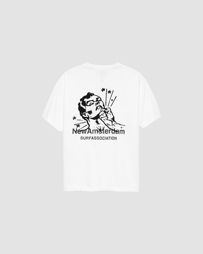 T-shirt Knocked White