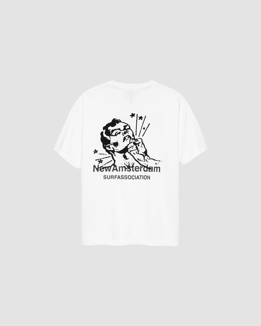 T-shirt Knocked White