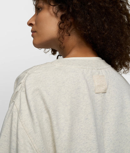 Sweatshirt Shoulder Gathering Cream