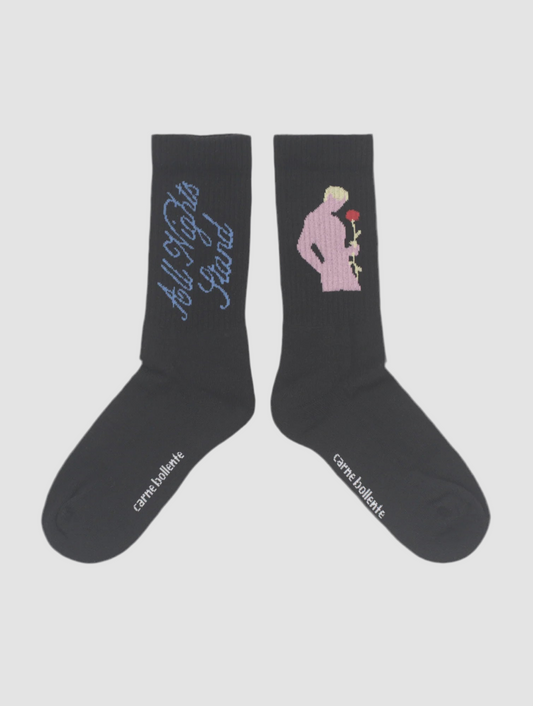 Socks Romeo is Back Black