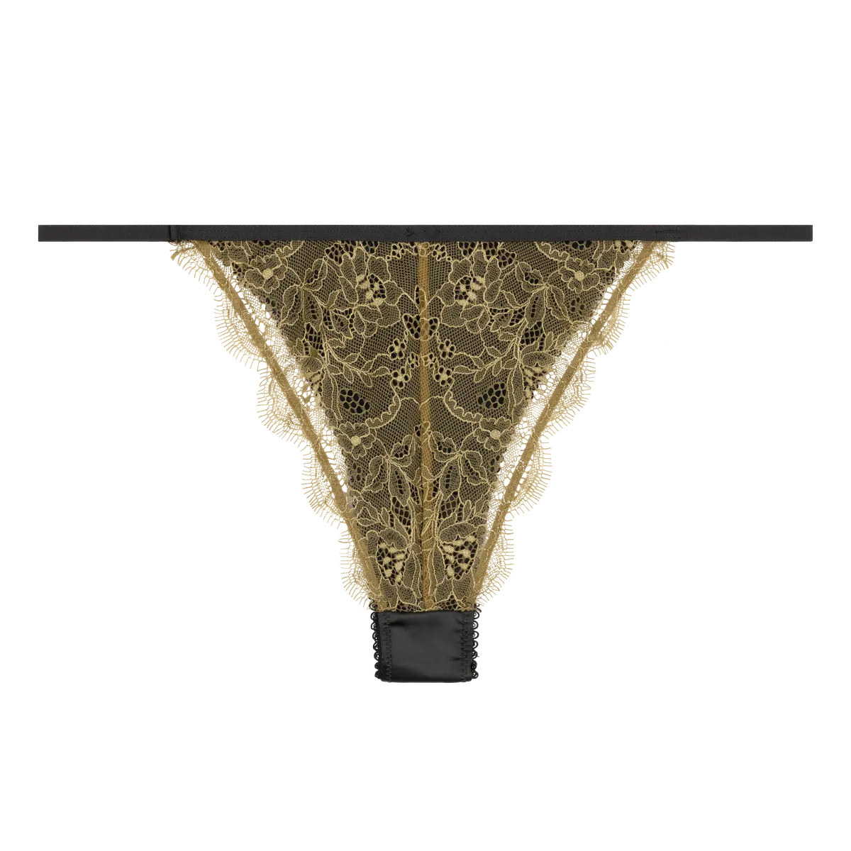 Thong Charlotte Dark Green