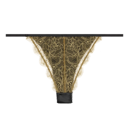 Thong Charlotte Dark Green