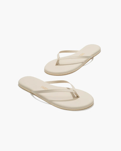 Flip Flops Lily Pigments White