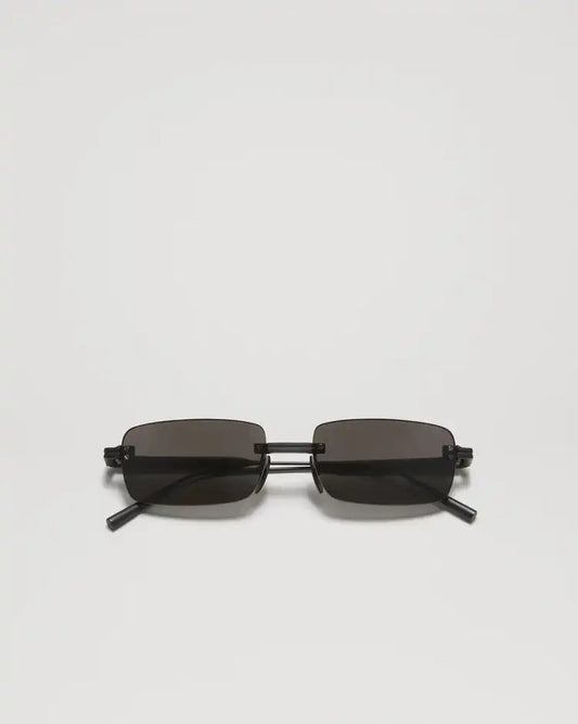 Sunglasses Rimless Parallel Black