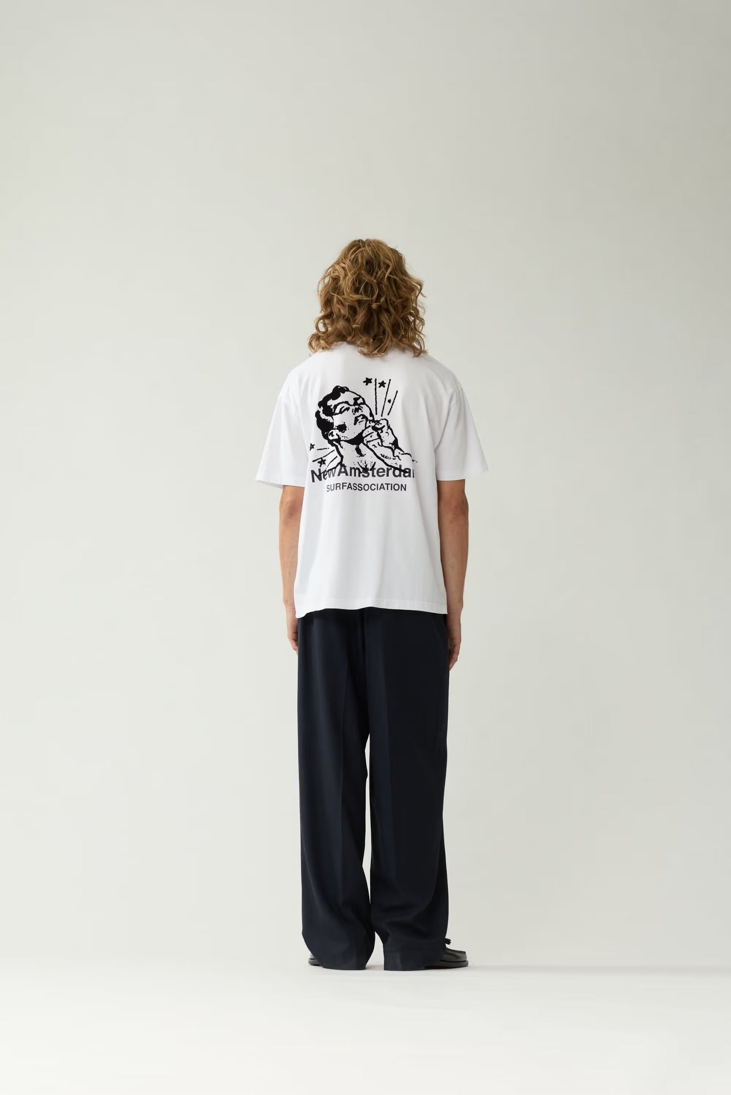 T-shirt Knocked White