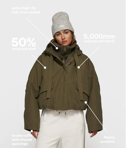 Jacket Queen Parka Dark Olive