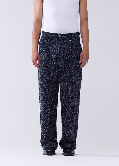 Pants Spray Reworked Denim Blue