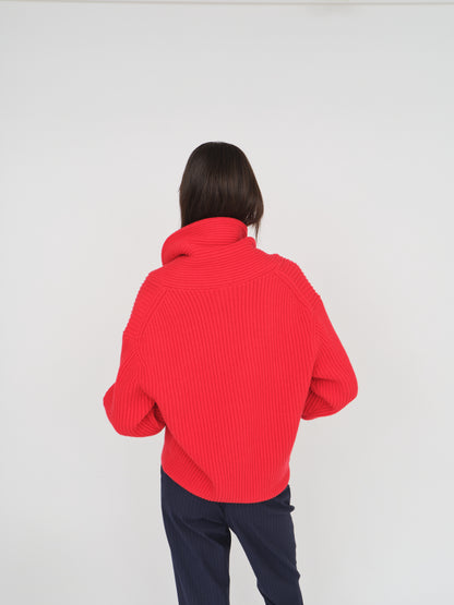 Sweater Como Crew Red