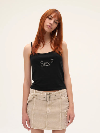 Tank Top S*x Black