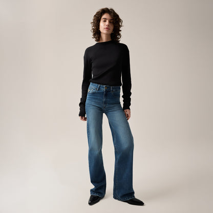 Jeans Palazzo Stone Dark Blue