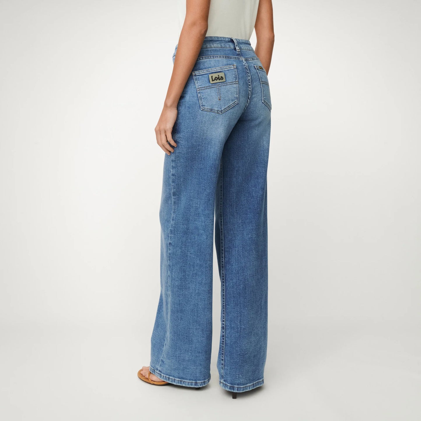 Jeans Palazzo Mallow Stone