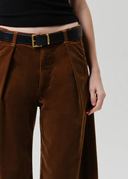 Jeans Cocoon Culotte Brown