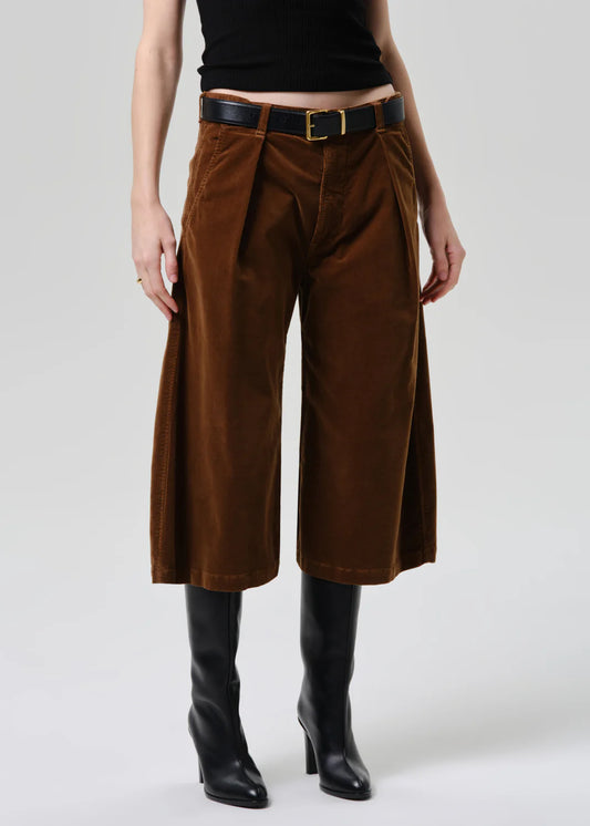 Jeans Cocoon Culotte Brown