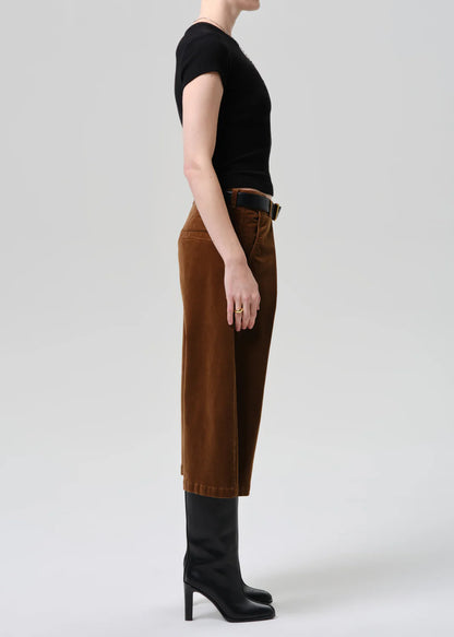 Jeans Cocoon Culotte Brown