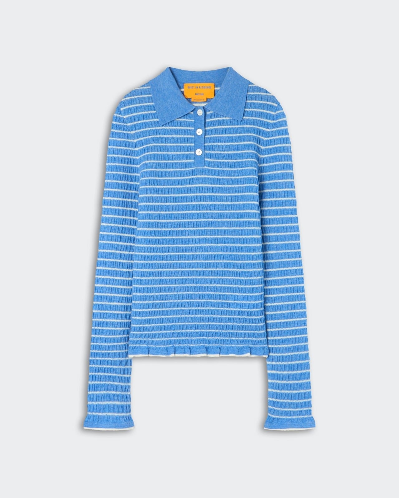 T-shirt Shrunken Polo Blue