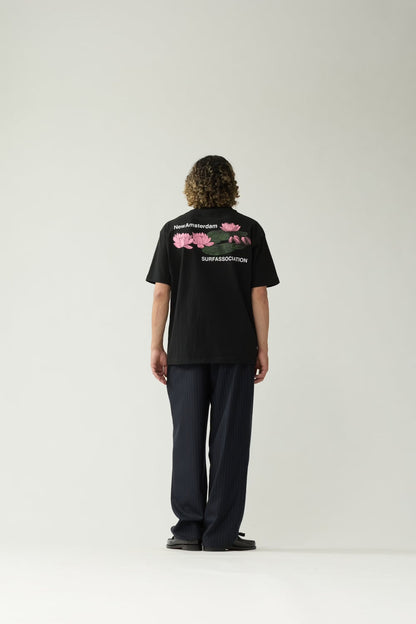 T-shirt Lilies Black
