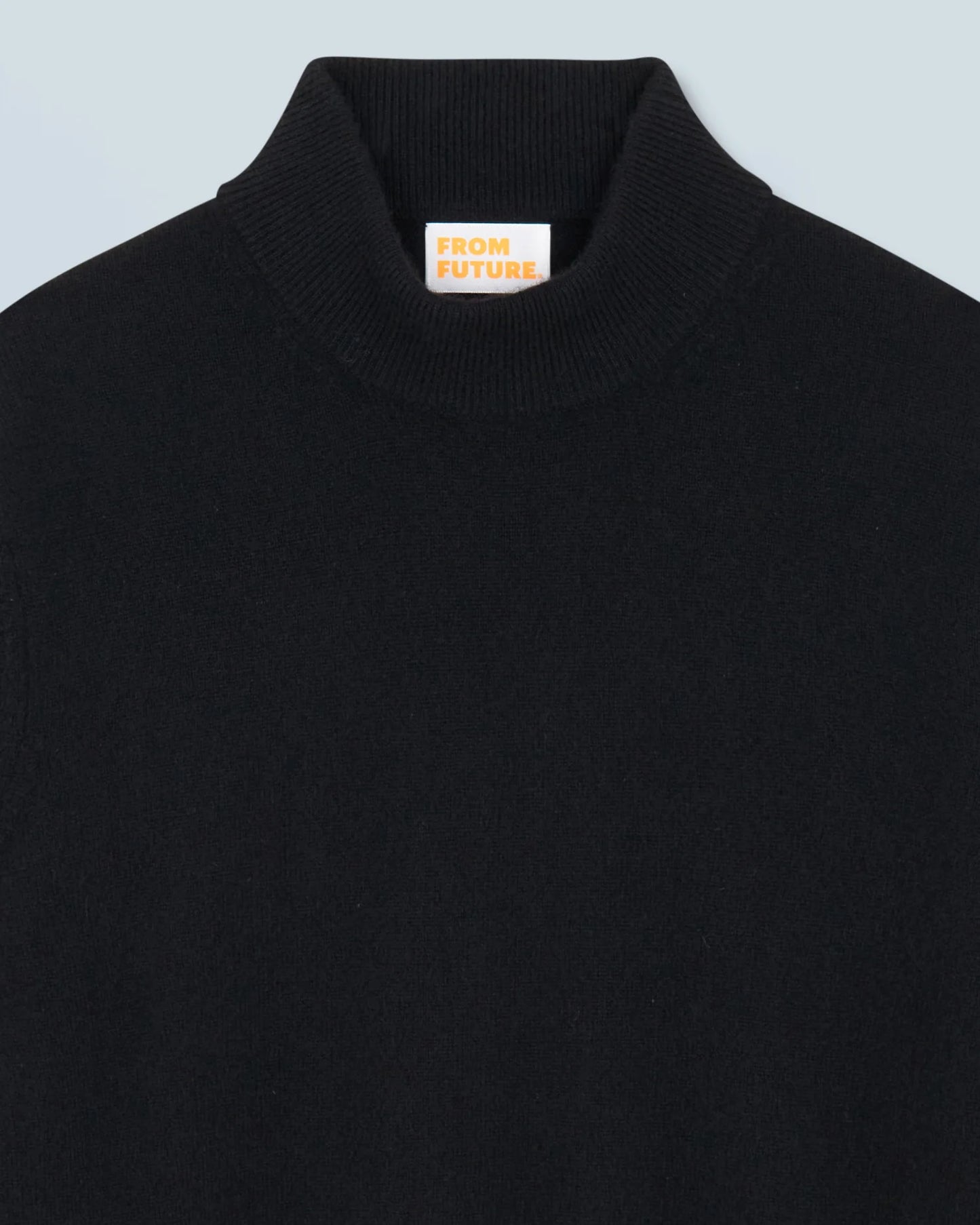 Svetr Basic Mock Neck černý